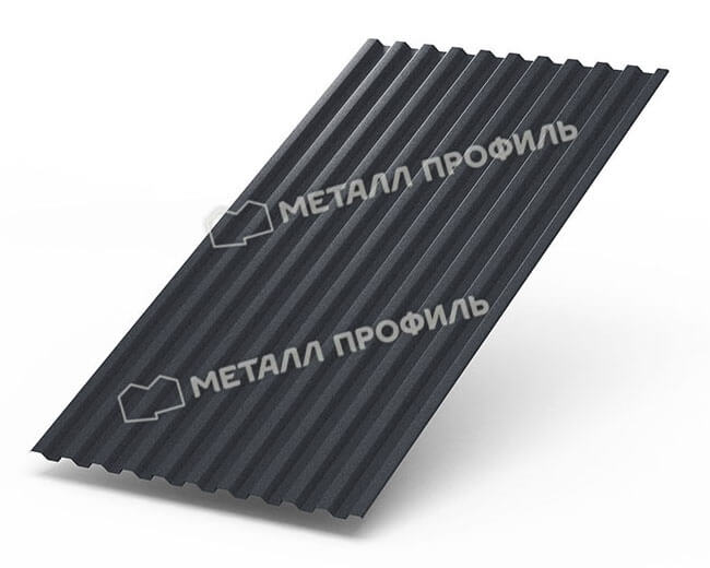 Профнастил С21 х 1000 - B (Steelmatt-20-7024-0.4±0.08мм) в Кашире