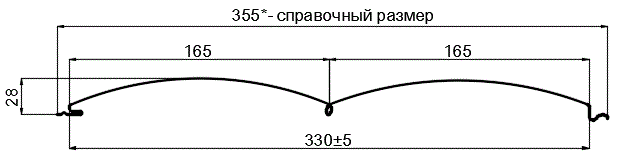 Фото: Сайдинг Woodstock-28х330 (ECOSTEEL_T-12-Золотой Орех-0.45) в Кашире