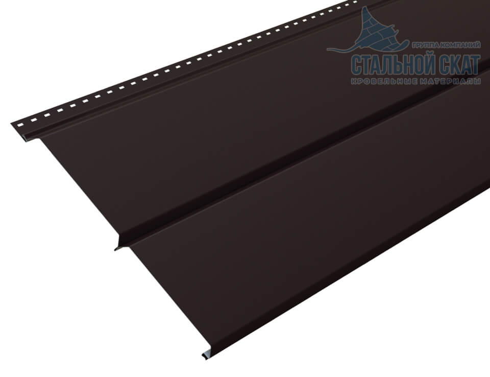 Фото: Сайдинг Lбрус-XL-14х335 (VALORI-20-DarkBrown-0.5) в Кашире