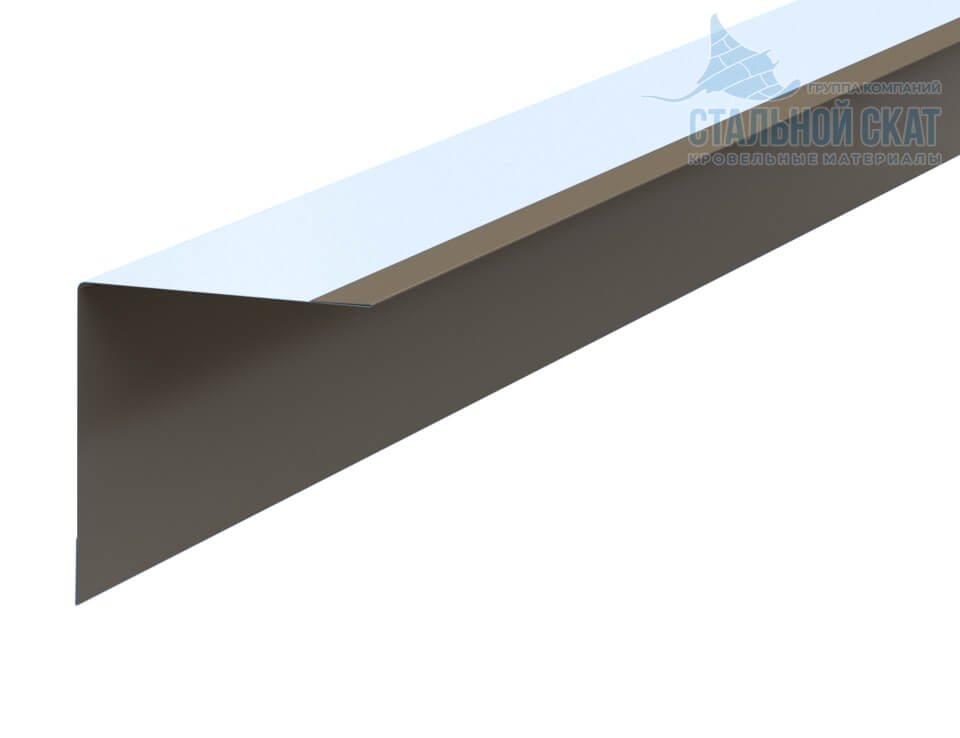 Планка угла внутреннего 50х50х3000 (ПЭ-01-1035-0.45) в Кашире