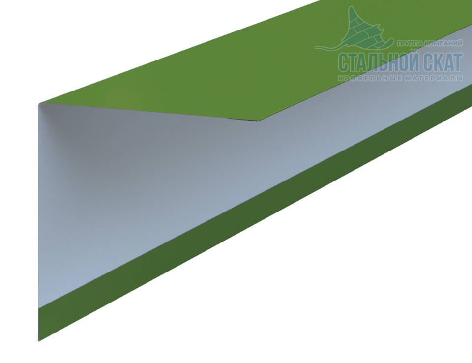 Планка угла наружного 75х75х3000 NormanMP (ПЭ-01-6018-0.5) в Кашире