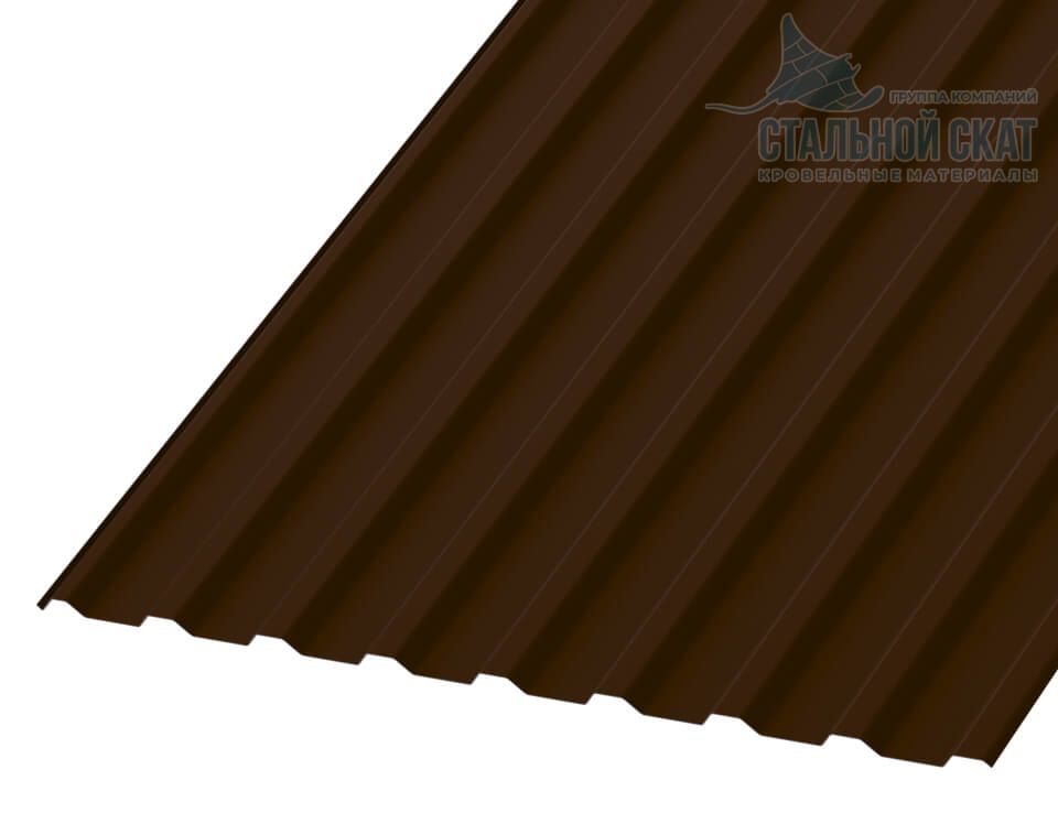 Профнастил МП20 х 1100 - R (ПЭ-01-8017-0.4±0.08мм)