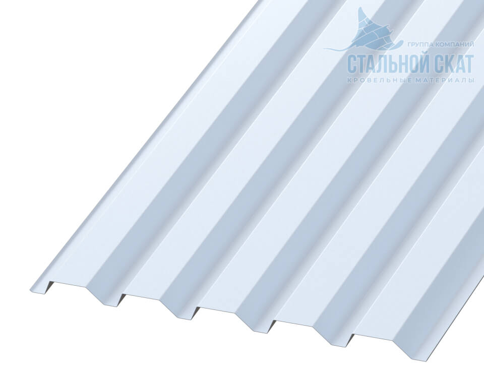 Профнастил С44 х 1000 - B (ПЭ-01-9003-0.45)
