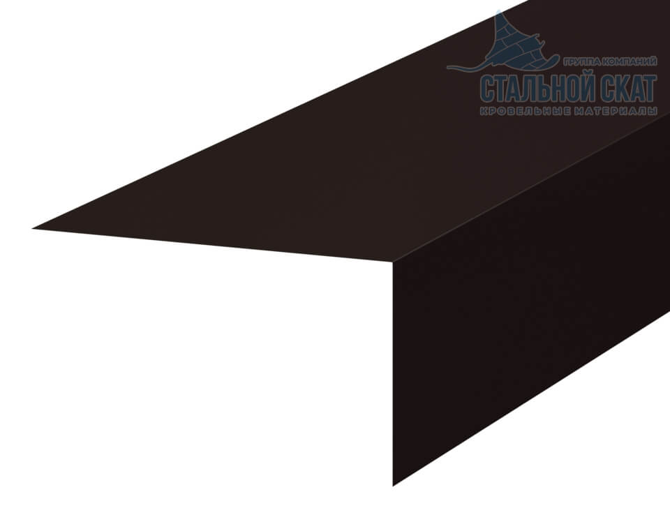 Планка откоса FASTCLICK 150х267х3000 (VALORI-20-DarkBrown-0.5)