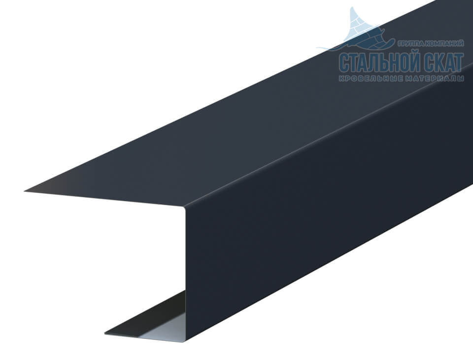 Планка завершающая FASTCLICK 50х38х3000 (MattMP-20-7024-0.5)