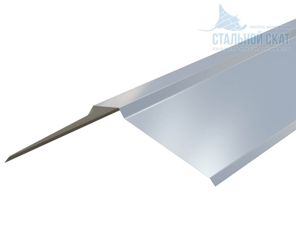 Планка конька плоского 150х150х2000 NormanMP (ПЭ-01-7004-0.5)