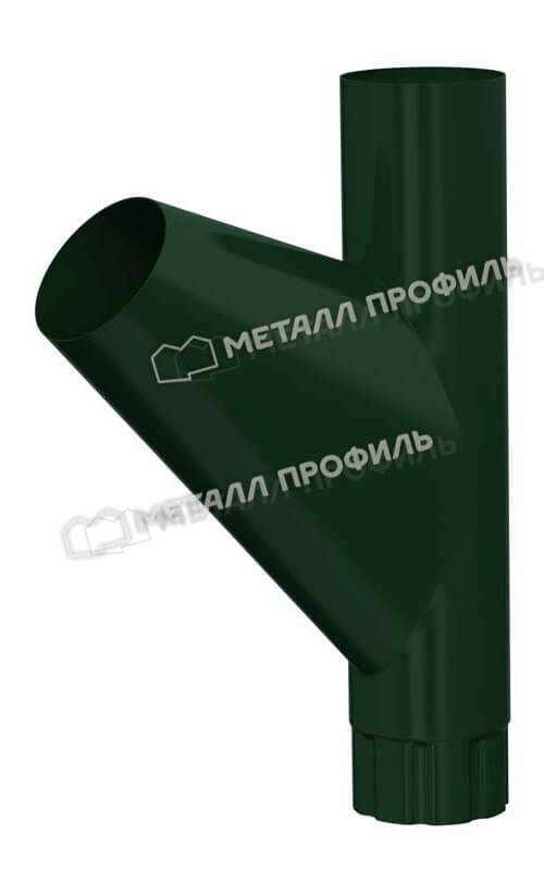 Тройник трубы Foramina PUR D100 (PUR_Д-01-6005\6005-0.5)