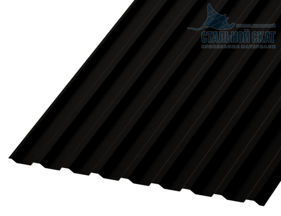 Профнастил МП20 х 1100 - B NormanMP (ПЭ-01-9005-0.5)