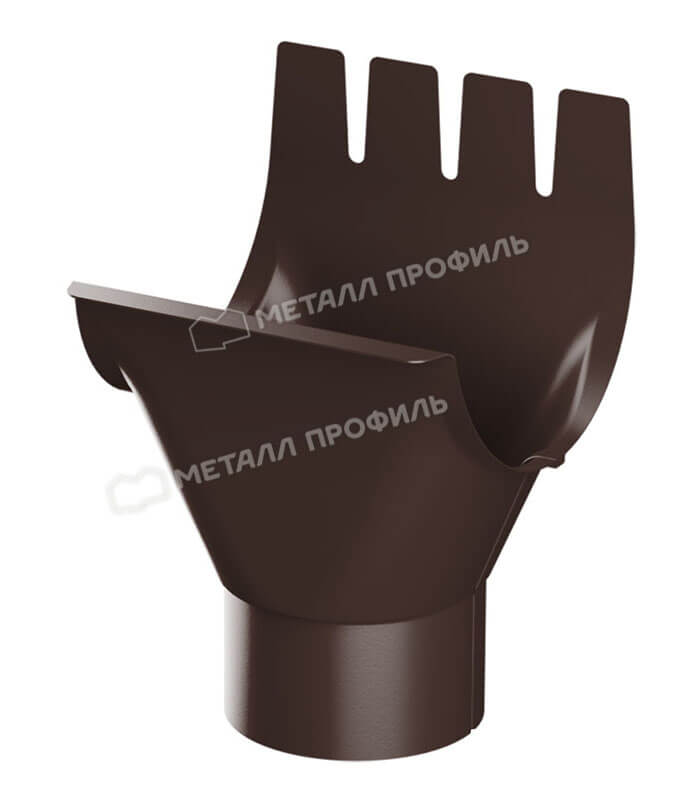 Воронка выпускная Foramina PUR D125/100 (PUR_Д-01-8017\8017-0.6)