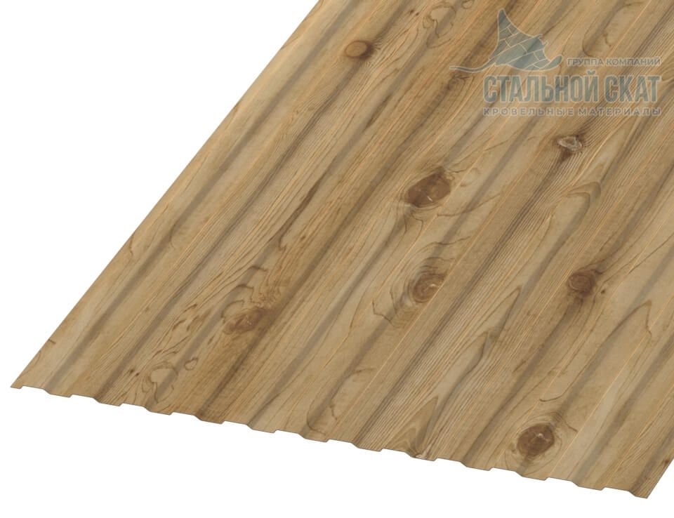 Профнастил МП10 х 1100 - A (ECOSTEEL_T-01-Сосна-0.5)
