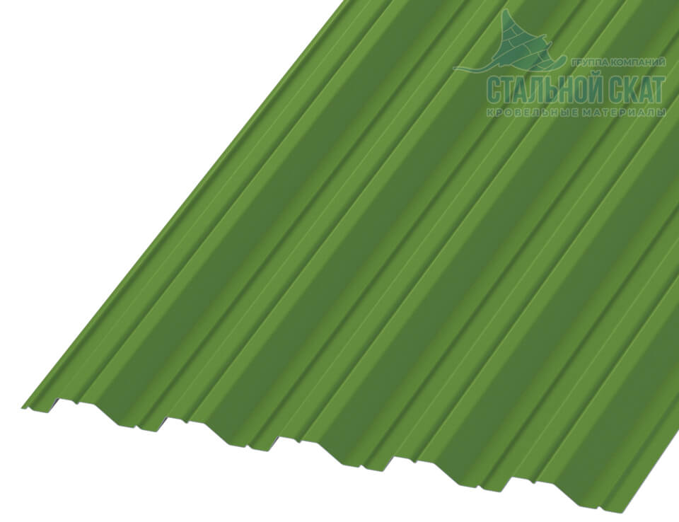 Профнастил НС35 х 1000 - B NormanMP (ПЭ-01-6018-0.5)