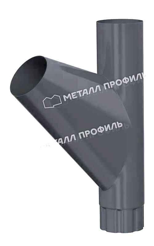 Тройник трубы Foramina PUR D100 (PUR_Д-01-7024\7024-0.5)